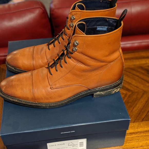 wagner grand cap toe waterproof boot